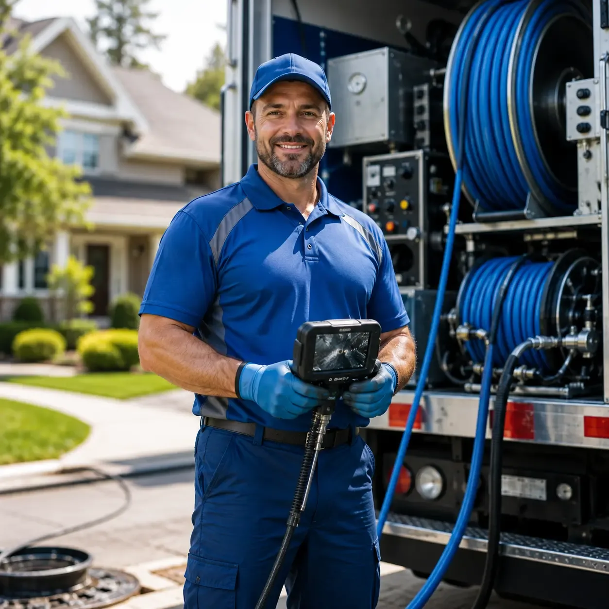 Local outdoor drain cleaning specialists in New Germantown, PA